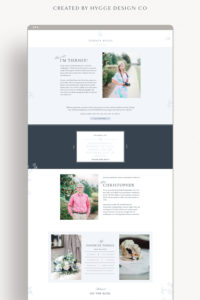 Custom Showit website and brand for Tierney Riggs Photography ...