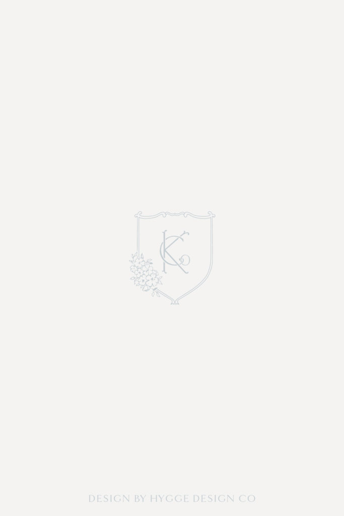 Crest logo Korynne & Co custom brand 